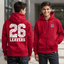 Classic Signature Leavers Hoodie – Class of 2026 (26 Filled Design)